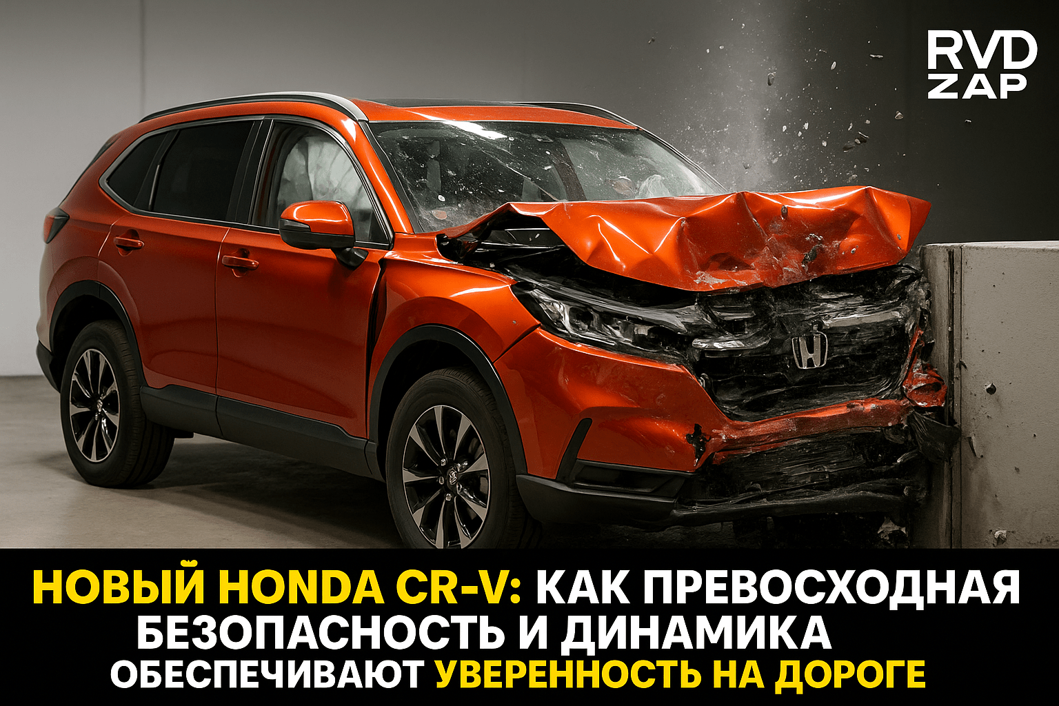 Новый Honda CR-V: Как Превосходная Безопасность и Динамика Обеспечивают Уверенность на Дороге