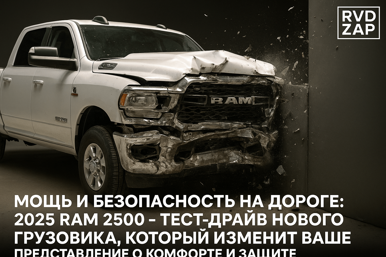 Мощь и безопасность на дороге: 2025 RAM 2500 - тест-драйв нового грузовика, который изменит ваше представление о комфорте и защите
