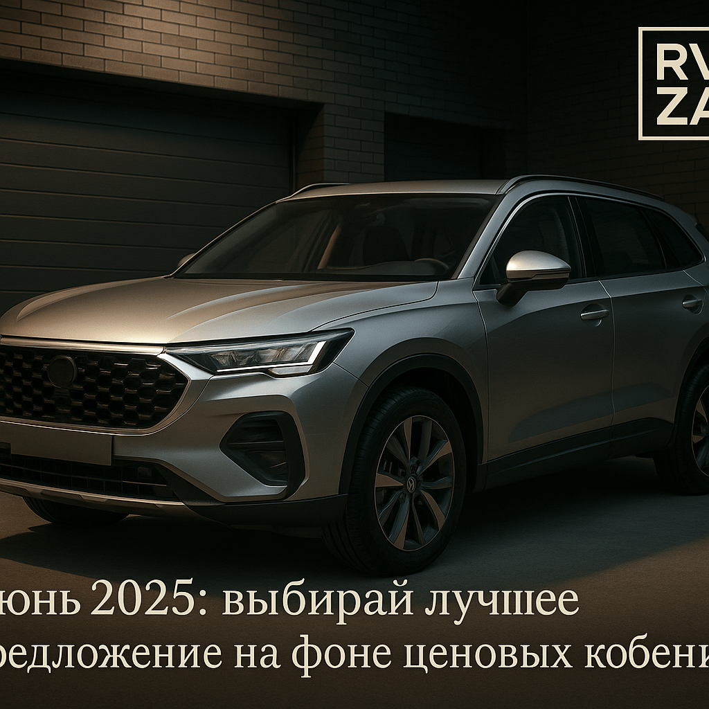 Цены на новые автомобили в июне 2025: как выбрать лучшее предложение на фоне падения и роста цен?