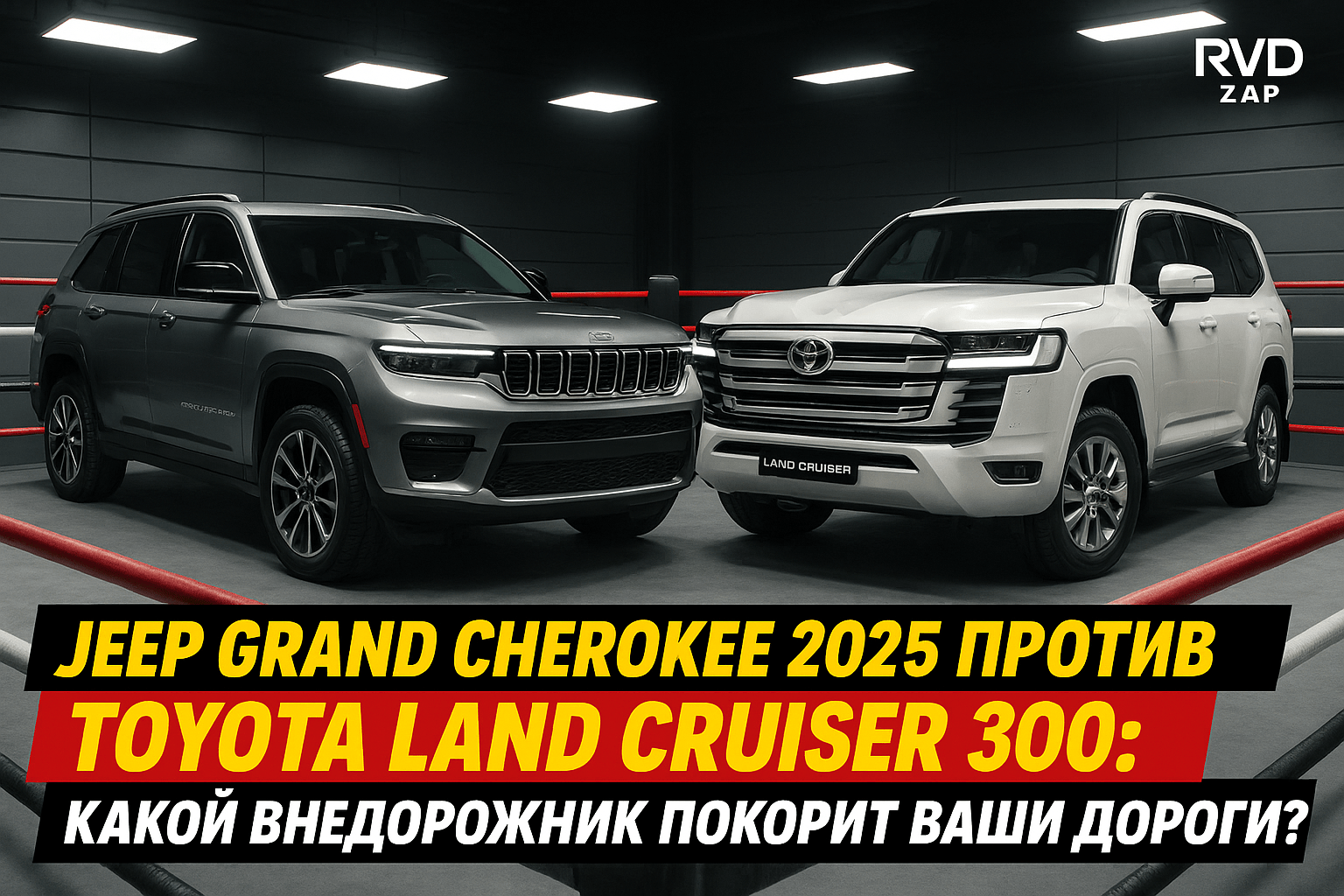 Jeep Grand Cherokee 2025 против Toyota Land Cruiser 300: какой внедорожник покорит ваши дороги?