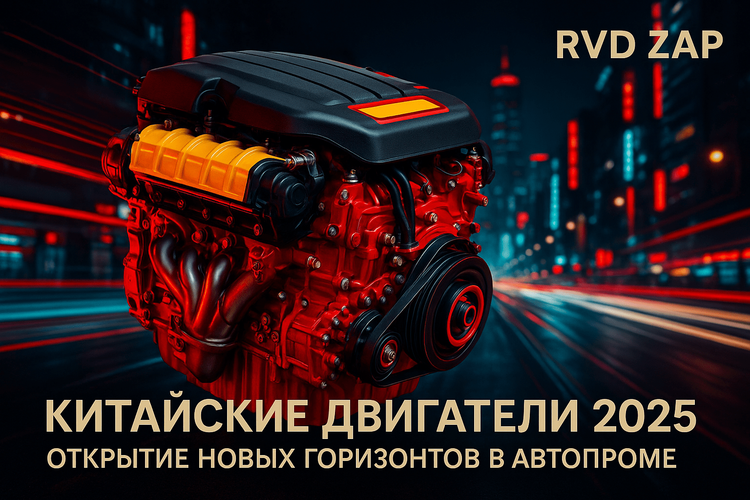 Китайские двигатели 2025 года: открытие новых горизонтов в автопроме
