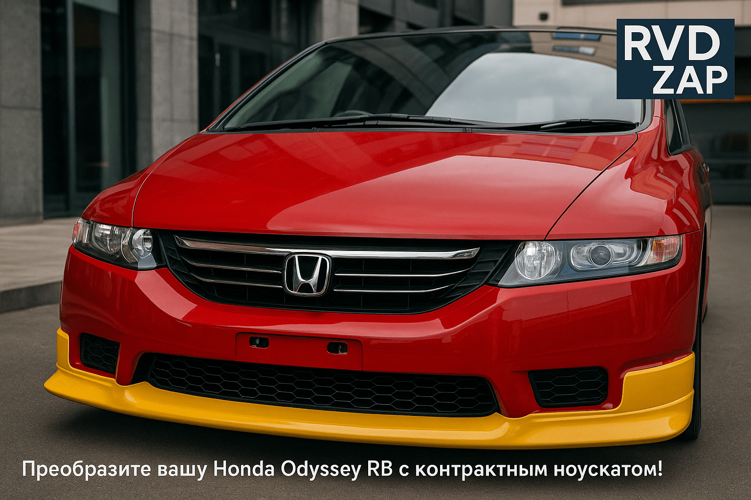 Как установить контрактный ноускат на Honda Odyssey RB и сделать автомобиль уникальным: пошаговое руководство для автолюбителей