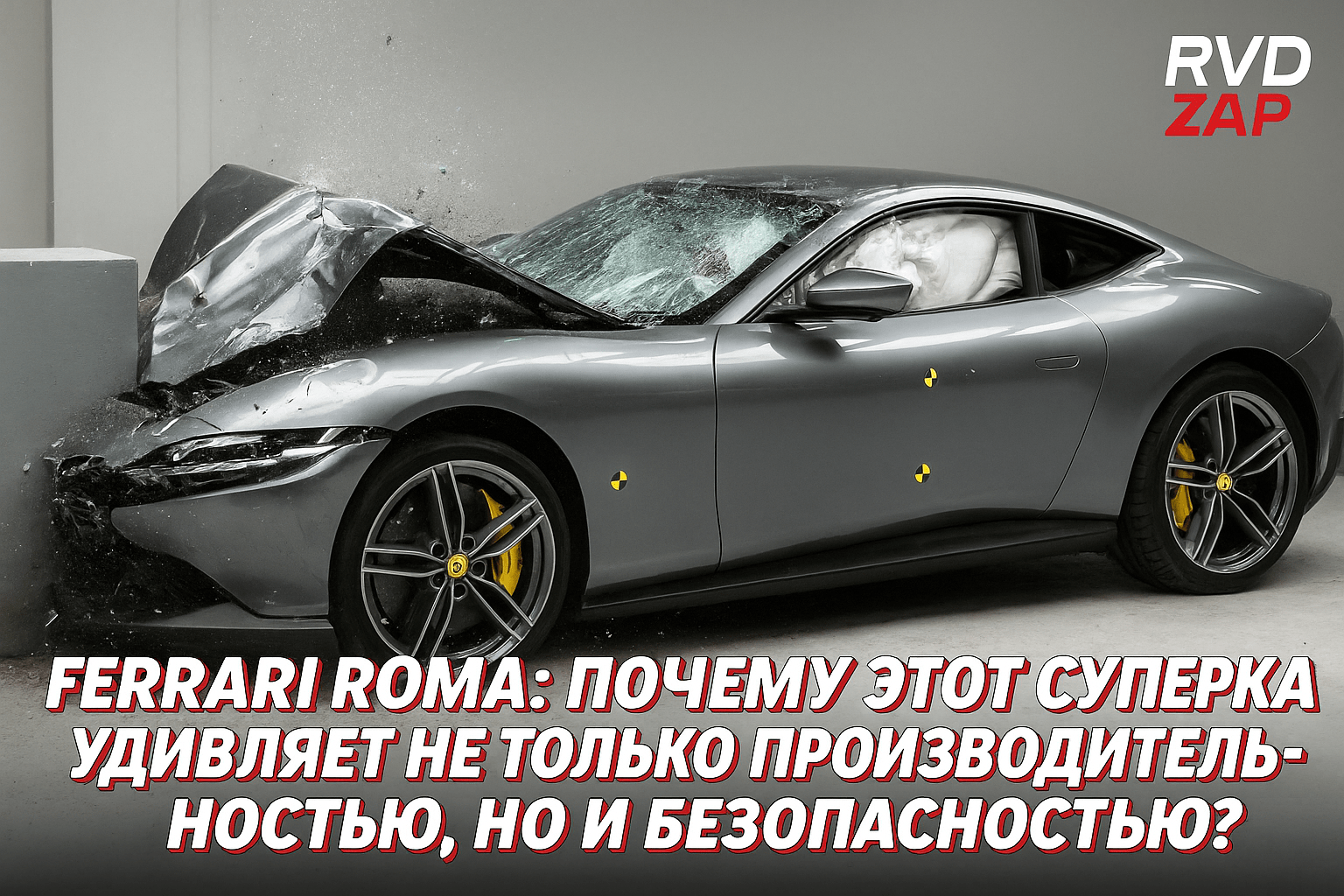 Ferrari Roma: Почему Этот Суперкар Удивляет Не Только Производительностью, Но И Безопасностью?