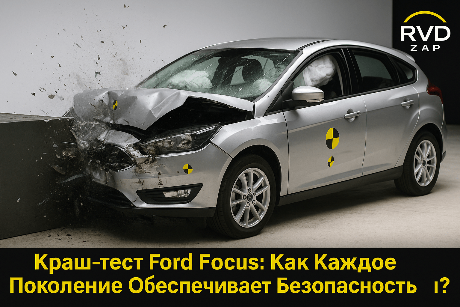 Краш-тест Ford Focus: Как Каждое Поколение Обеспечивает Безопасность на Дороге?