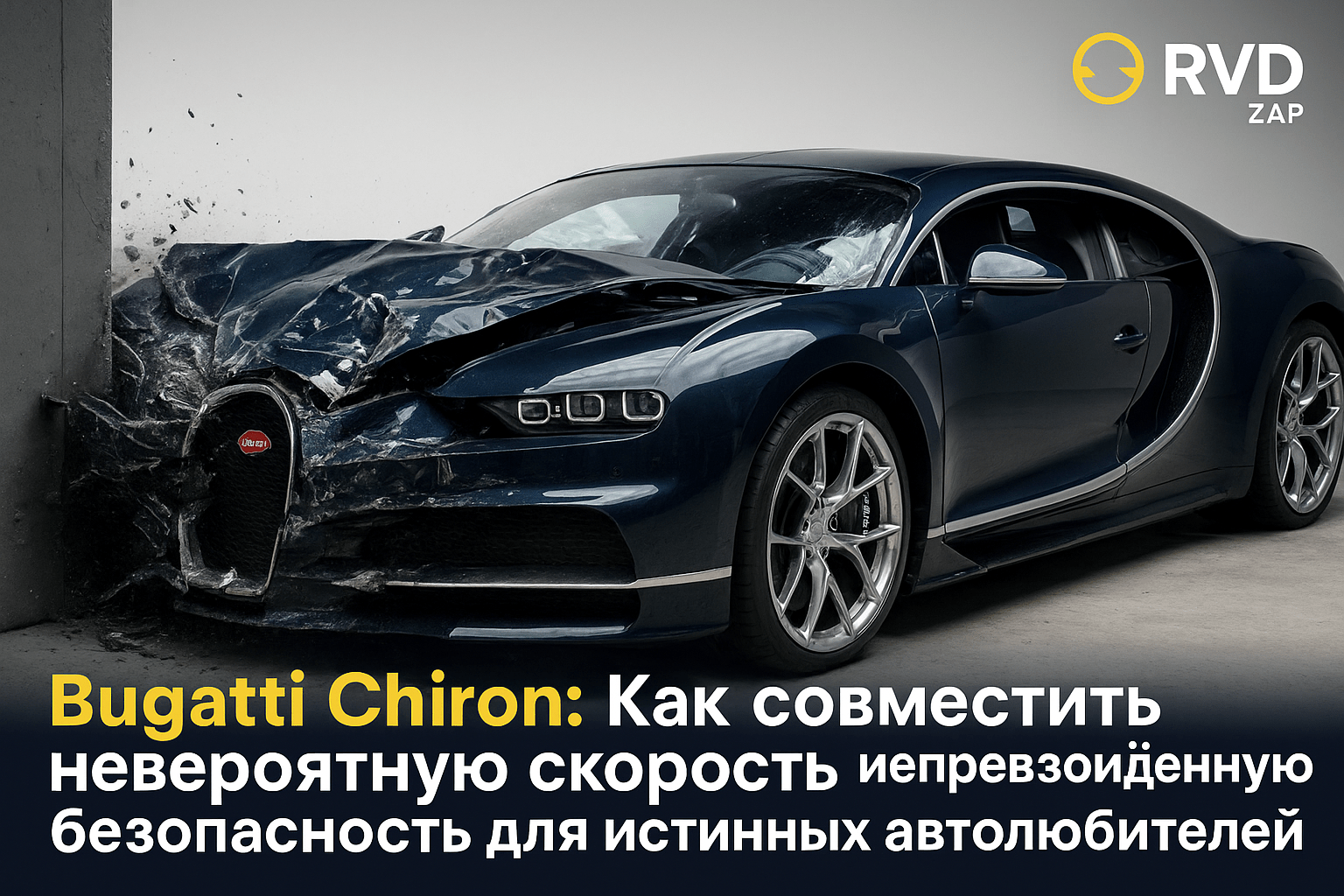 Bugatti Chiron: Как совместить невероятную скорость и непревзойдённую безопасность для истинных автолюбителей