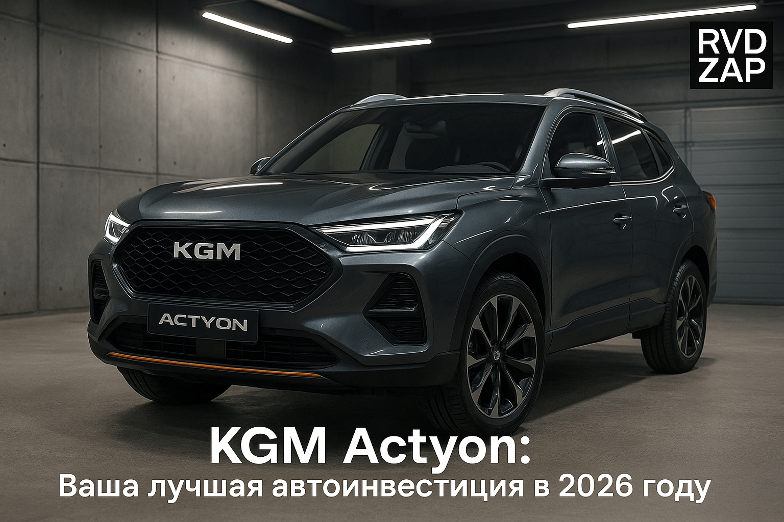 KGM Actyon: Почему Этот Кроссовер Станет Вашей Лучшей Автоинвестиции в 2026 Году