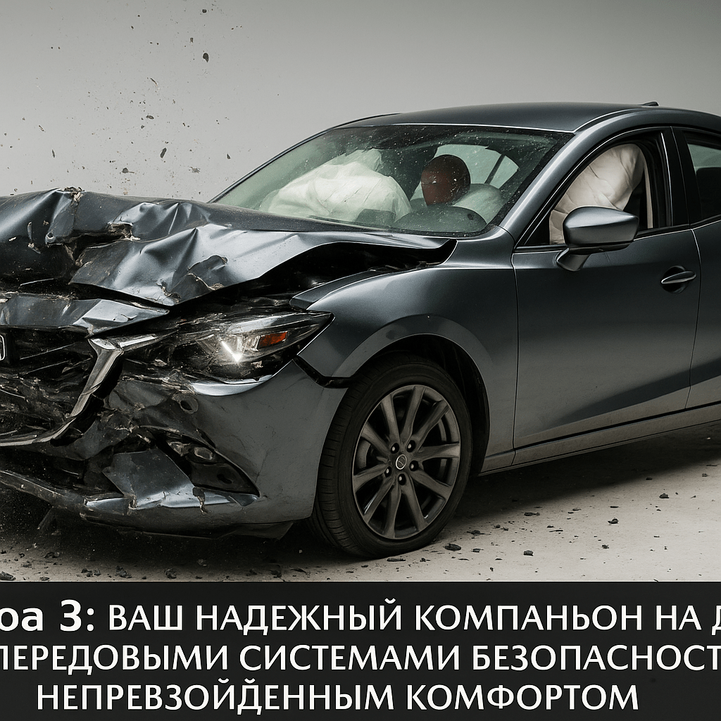 Mazda 3: Ваш надежный компаньон на дороге с передовыми системами безопасности и непревзойденным комфортом