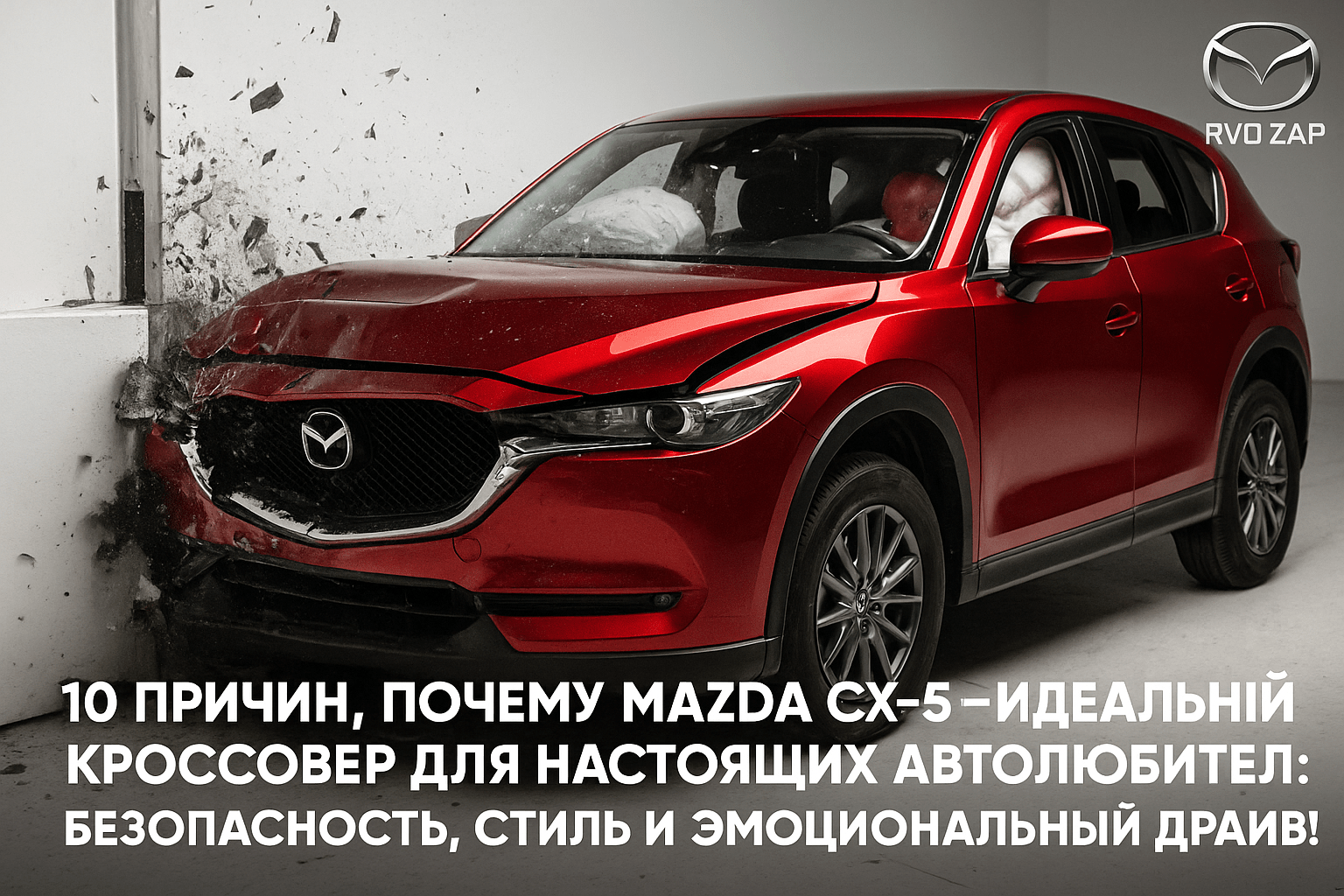 10 причин, почему Mazda CX-5 – идеальный кроссовер для настоящих автолюбителей: безопасность, стиль и эмоциональный драйв!