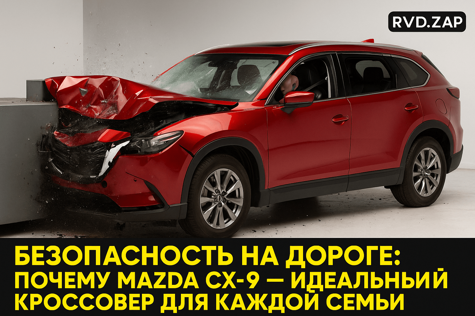 Безопасность на дороге: почему Mazda CX-9 — идеальный кроссовер для каждой семьи