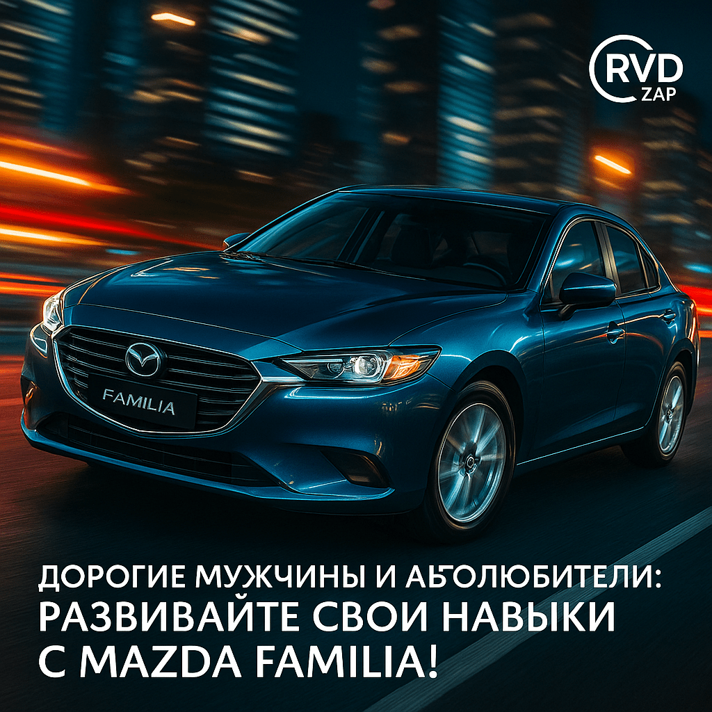 Дорогие мужчины и автолюбители: откройте секреты Mazda Familia и станьте мастерами на дороге!