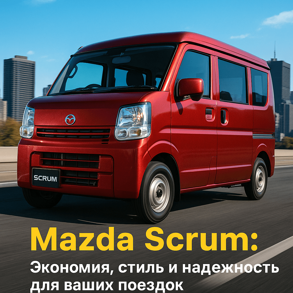 Лучшие причины выбрать Mazda Scrum: экономия, стиль и надежность для ваших поездок