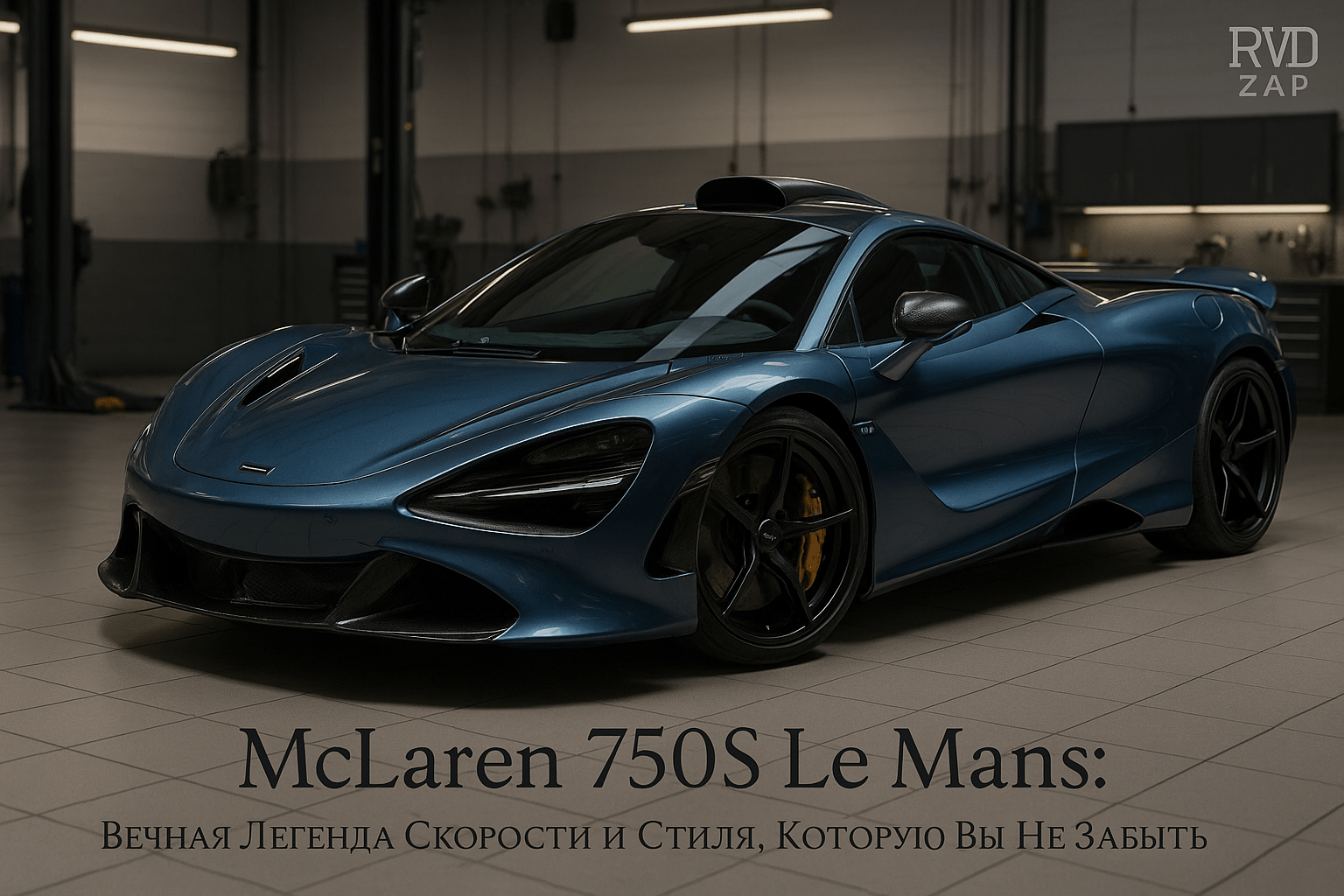McLaren 750S Le Mans: Вечная Легенда Скорости и Стиля, Которой Вы Не Забыть