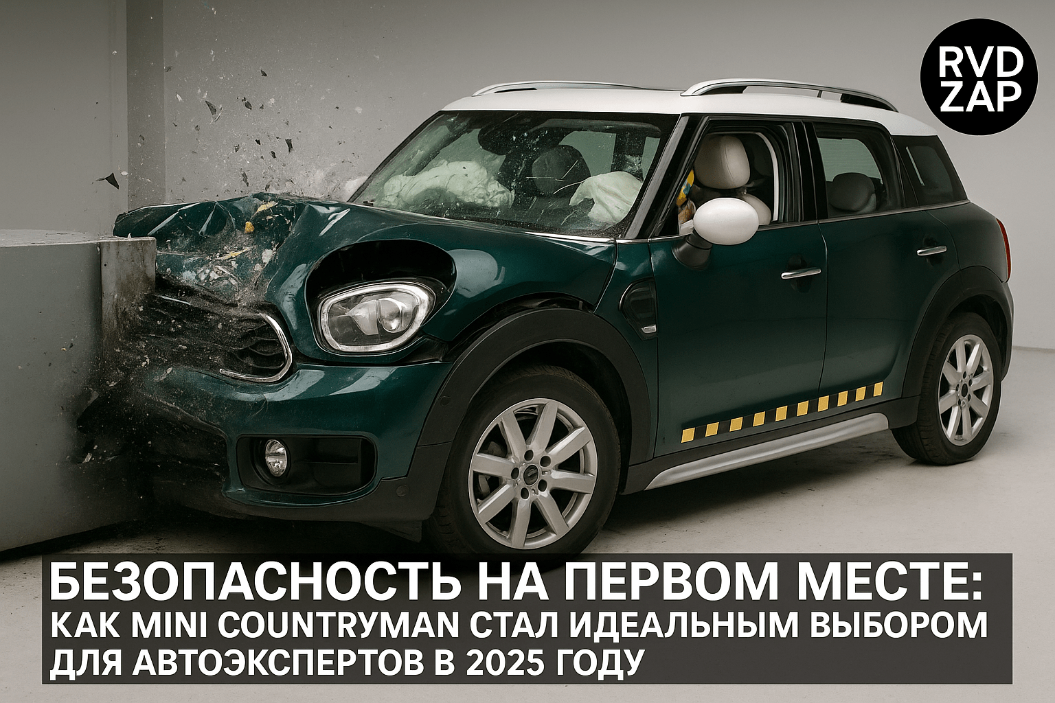 Безопасность на первом месте: как Mini Countryman стал идеальным выбором для автоэкспертов в 2025 году