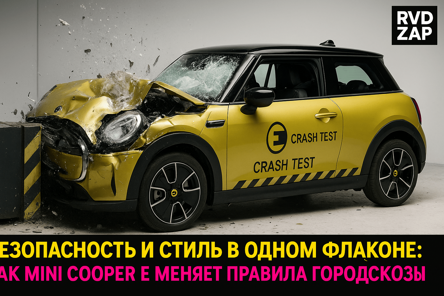 Безопасность и стиль в одном флаконе: как Mini Cooper E меняет правила городской езды