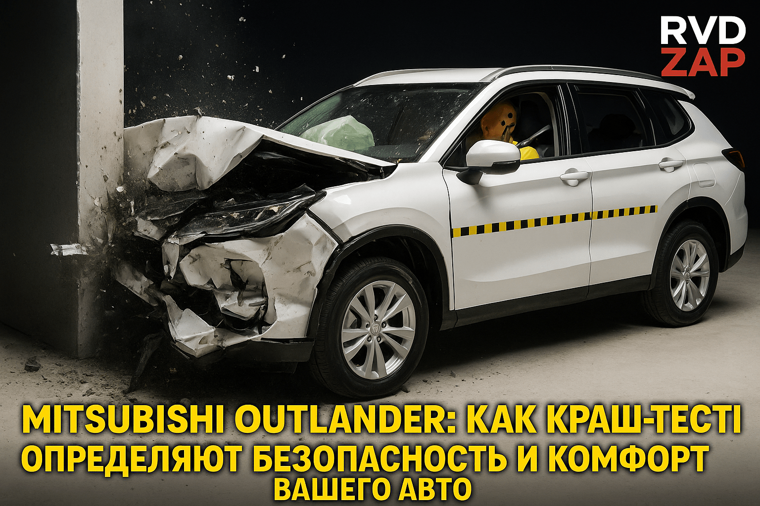 Mitsubishi Outlander: Как Краш-тесты Определяют Безопасность и Комфорт Вашего Авто
