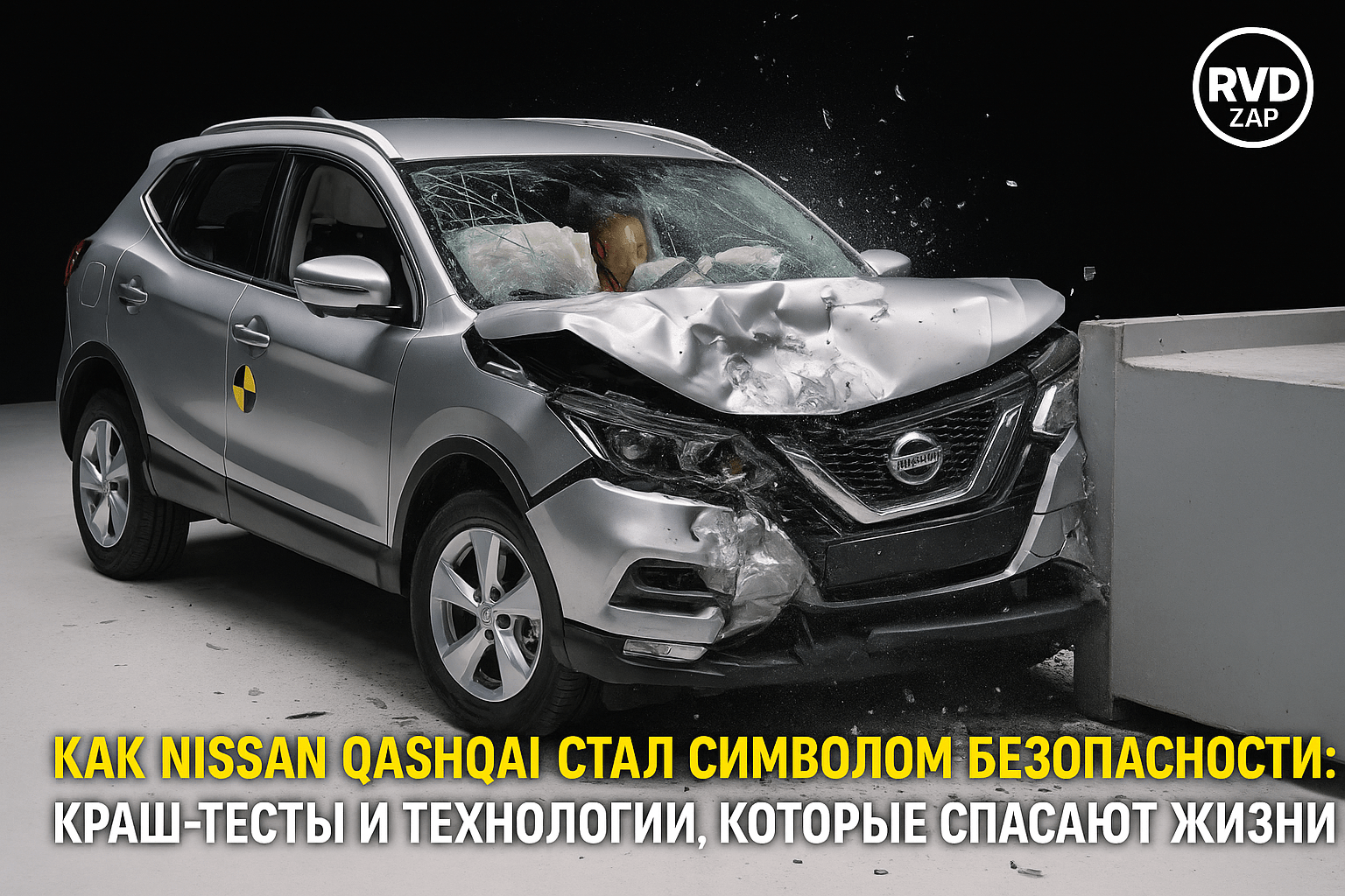 Как Nissan Qashqai стал символом безопасности: краш-тесты и технологии, которые спасают жизни