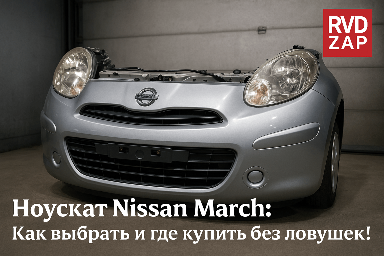 Ноускат на Nissan March: Как выбрать, где купить и не угодить в ловушку при ремонте?