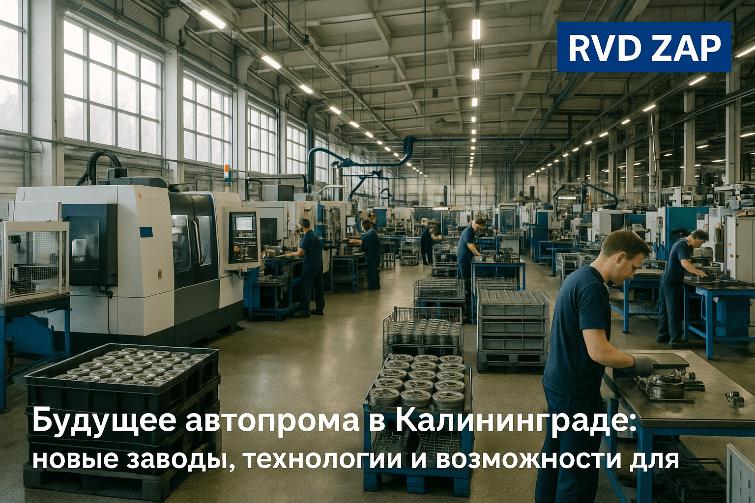 Будущее автопрома в Калининграде: новые заводы, технологии и возможности для каждого!