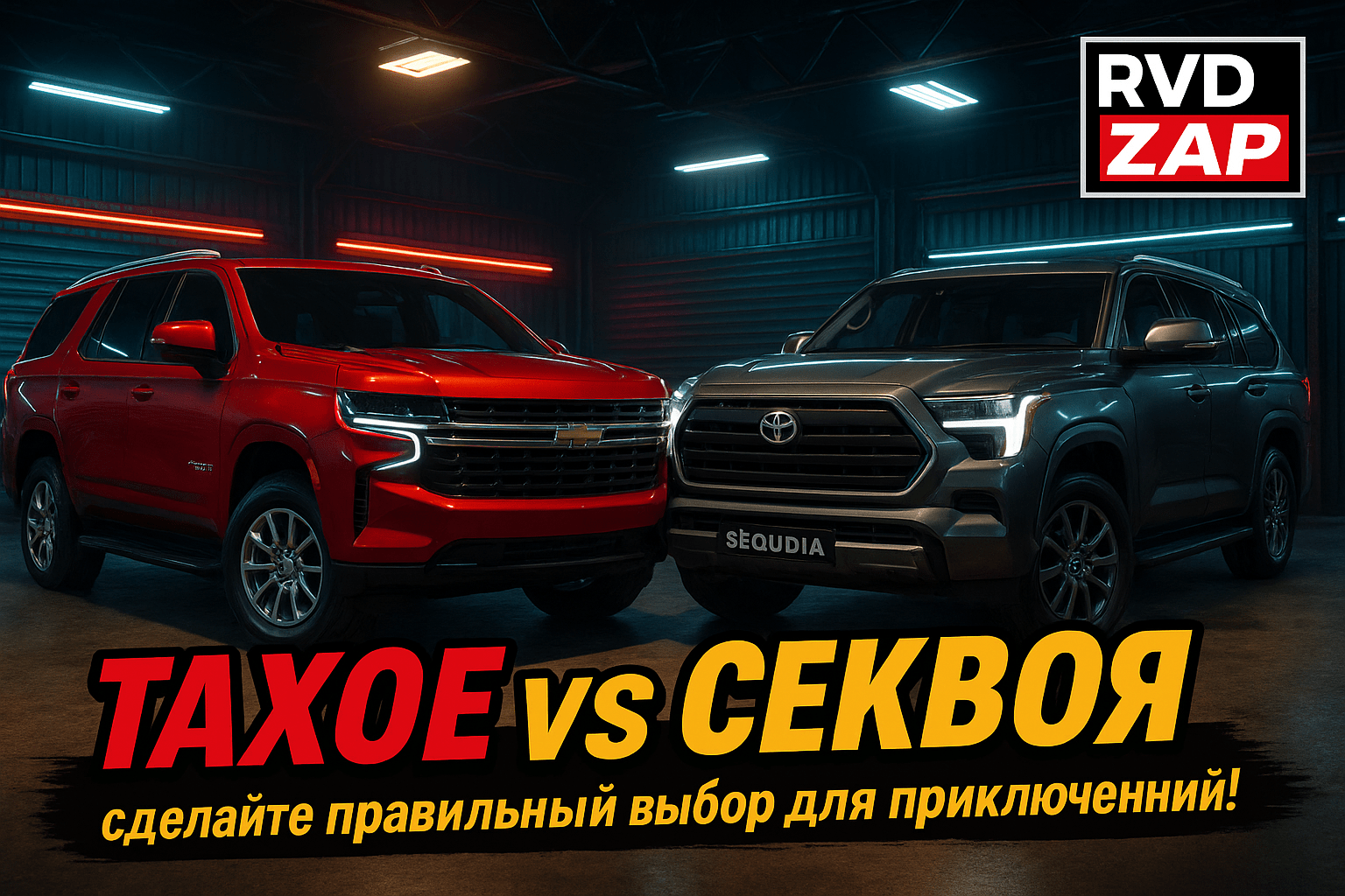 Сравнение Chevrolet Tahoe и Toyota Sequoia: какой SUV выберите для своих приключений?