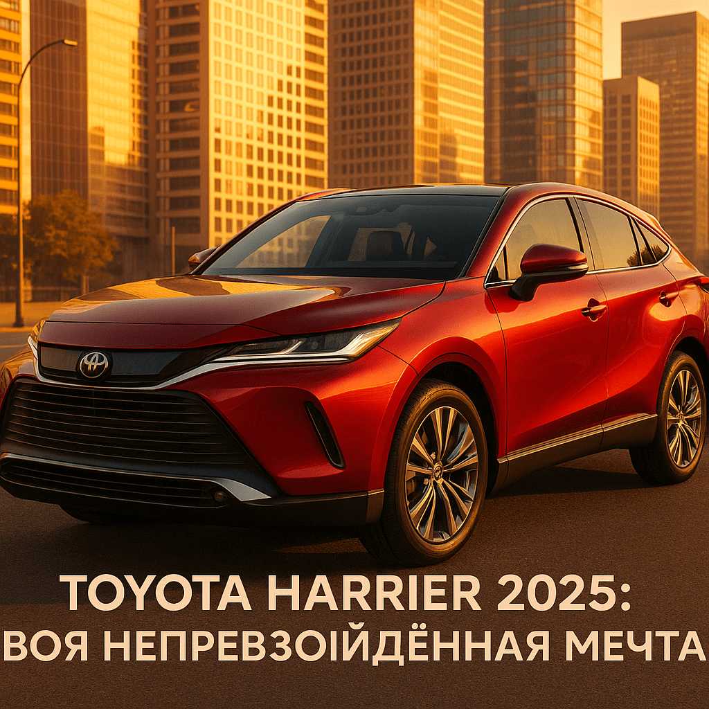 Toyota Harrier 2025: Почему Этот Кроссовер Станет Твоей Непревзойдённой Мечтой