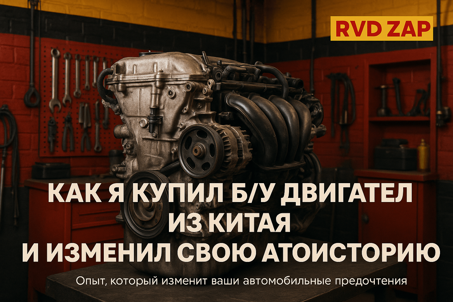 Как я купил б/у двигатель из Китая и изменил свою автоисторию: секреты и советы для автолюбителей