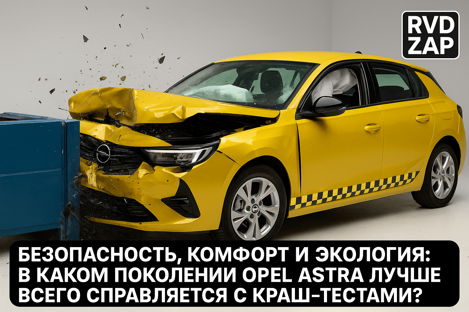 Безопасность, комфорт и экология: в каком поколении Opel Astra лучше всего справляется с краш-тестами?