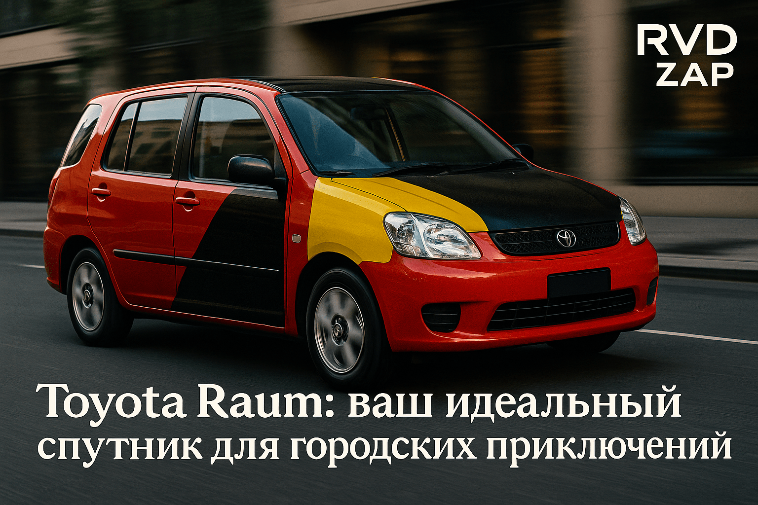 Toyota Raum: ваш идеальный спутник для городских приключений и настоящая находка для автолюбителей