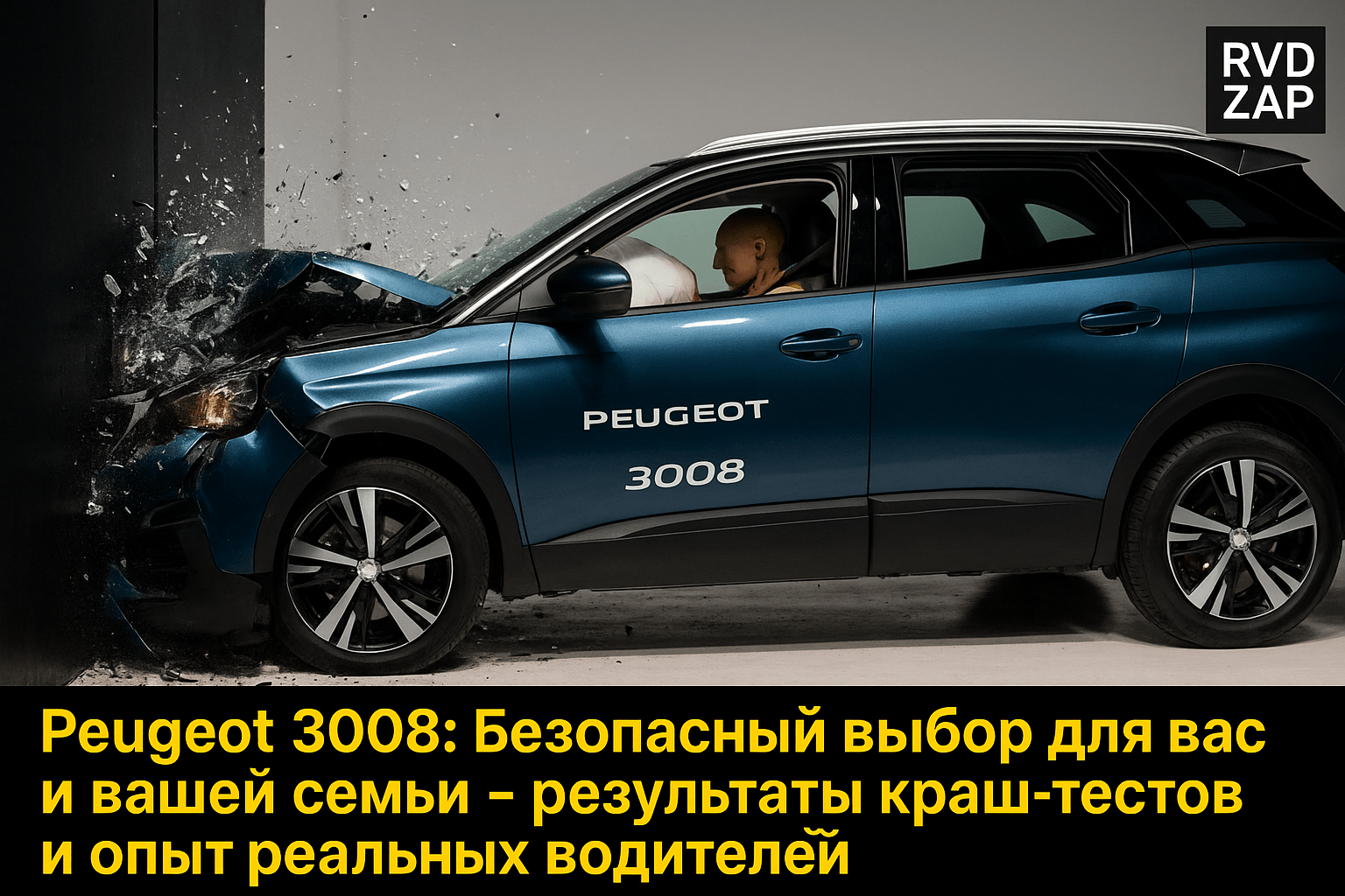 Peugeot 3008: Безопасный выбор для вас и вашей семьи – результаты краш-тестов и опыт реальных водителей