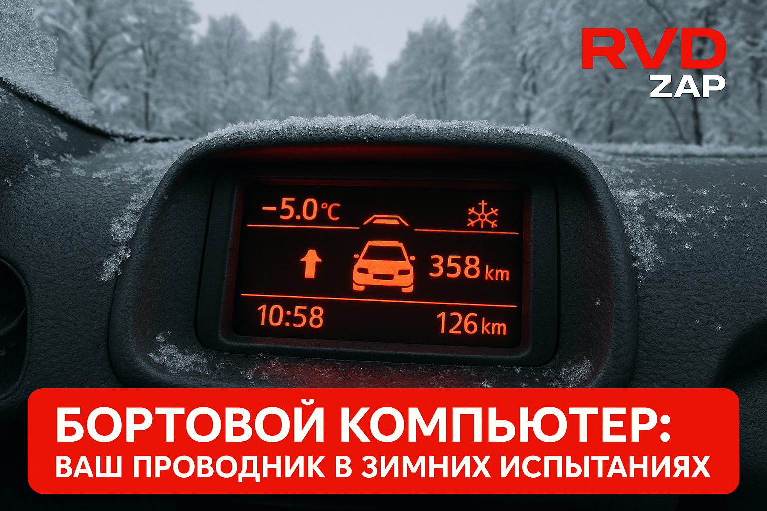 Бортовой компьютер: ключ к безопасным зимним поездкам и экономии топлива