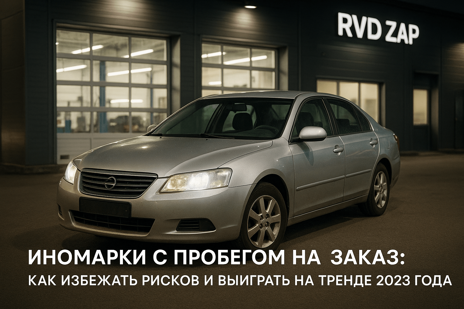 Иномарки с пробегом на заказ: как не потерять и выиграть на тренде 2023 года