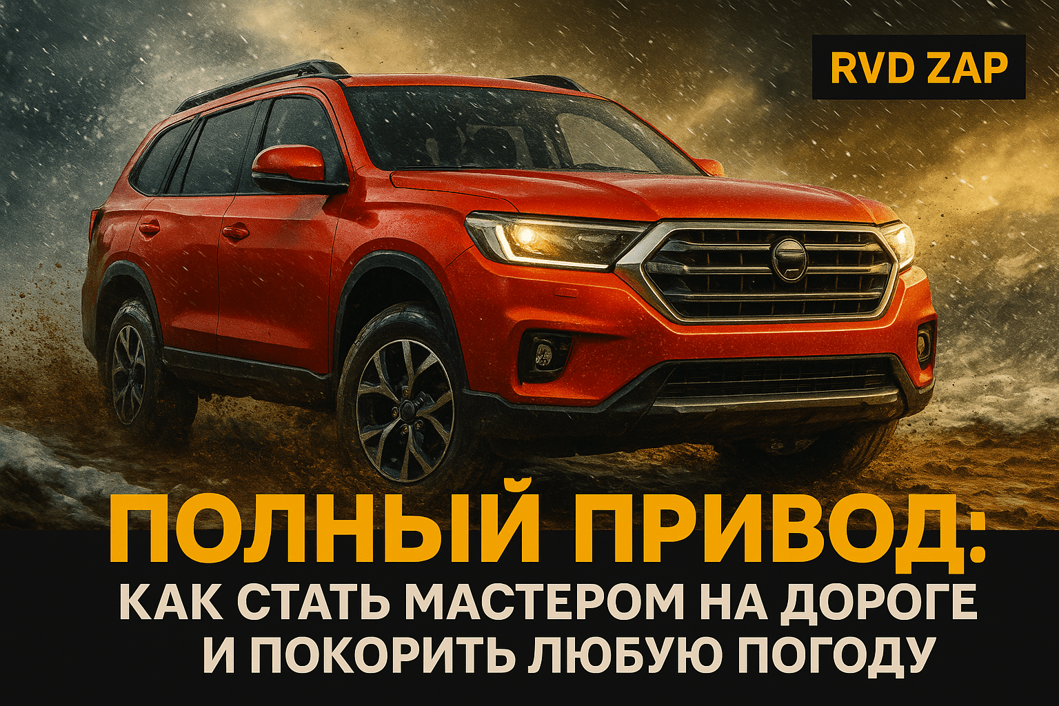 Полный привод: Как стать мастером на дороге и покорить любую погоду