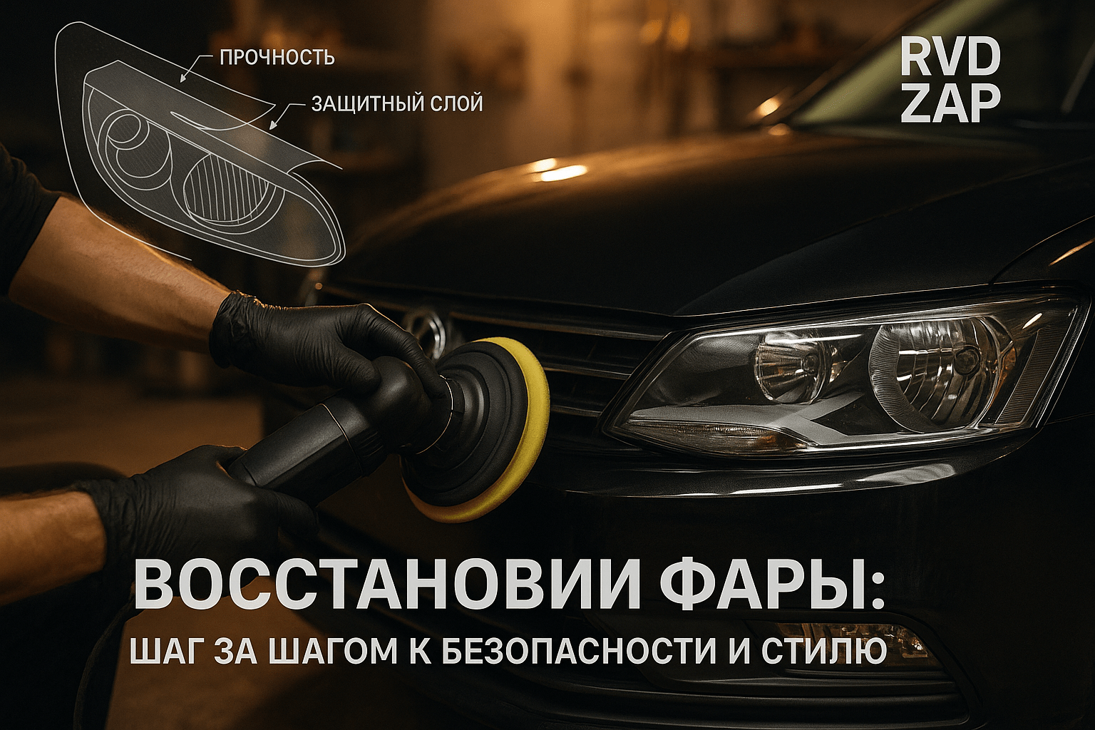 Восстановление фар после аварии: простое руководство для автолюбителей с секретами успешной полировки и ухода
