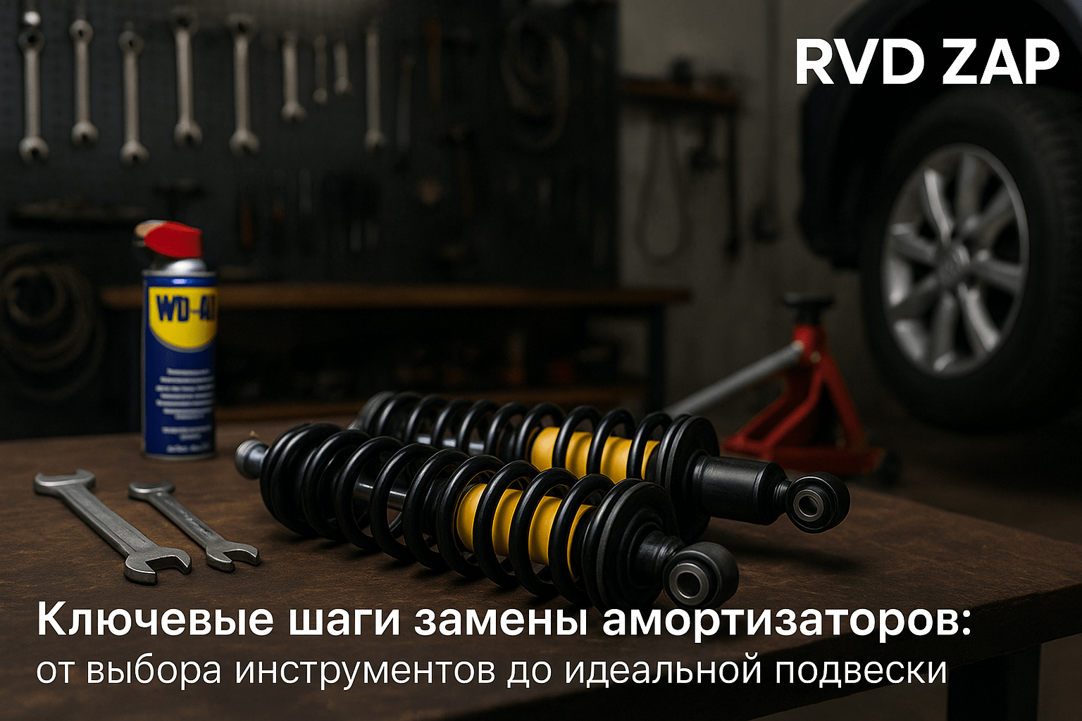 Ключевые шаги замены амортизаторов: от выбора инструментов до идеальной подвески для вашего автомобиля