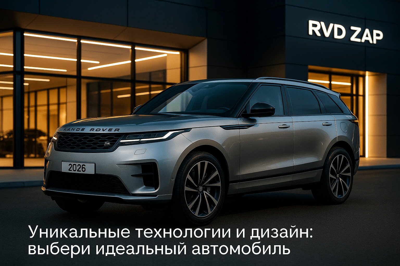 2026 Range Rover Velar: Уникальные Технологии, Дизайн и Как Выбрать Идеальный Автомобиль