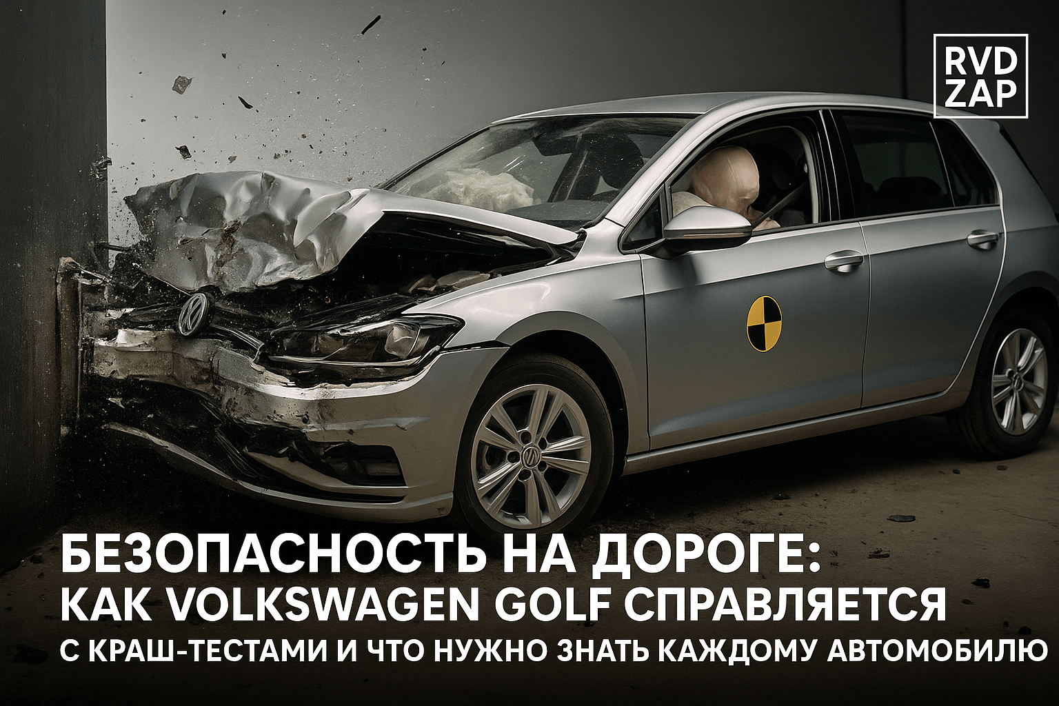 Безопасность на дороге: как Volkswagen Golf справляется с краш-тестами и что нужно знать каждому автолюбителю