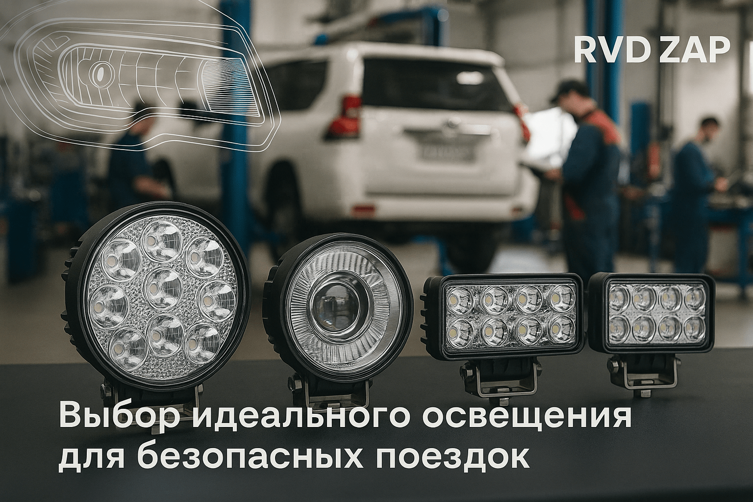 ТОП-5 брендов автомобильных фар для внедорожников: как выбрать идеальное освещение для безопасной езды