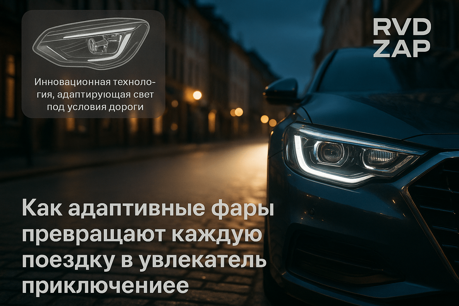 Как адаптивные фары превращают каждую поездку в увлекательное приключение: откройте новый мир авто с комфортом и безопасностью!