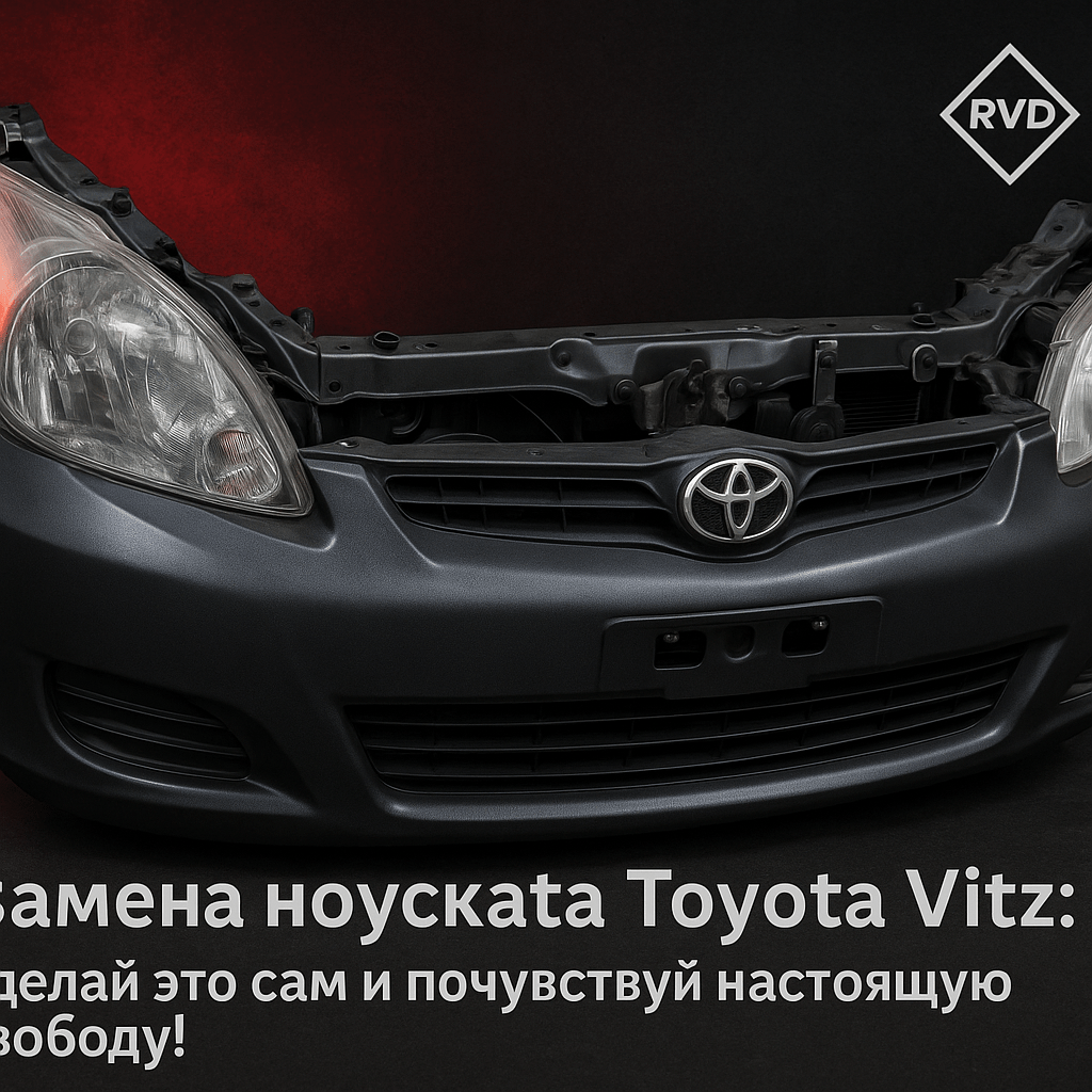 Замена ноуската Toyota Vitz: пошаговая инструкция для уверенных водителей, которые хотят сделать всё сами и сэкономить!