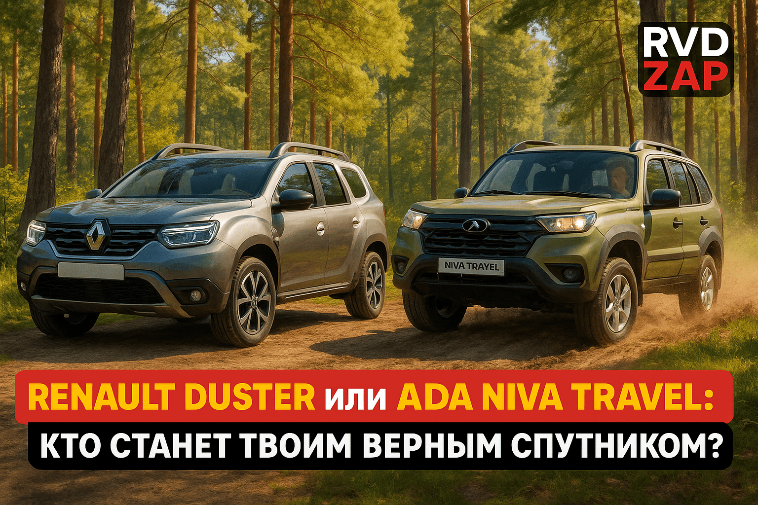 Сравнение внедорожников: Renault Duster или Lada Niva Travel – какой из них станет твоим верным спутником в приключениях?