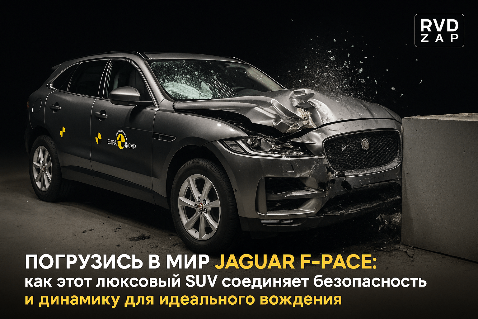 Погрузись в мир Jaguar F-Pace: как этот люксовый SUV соединяет безопасность и динамику для идеального вождения