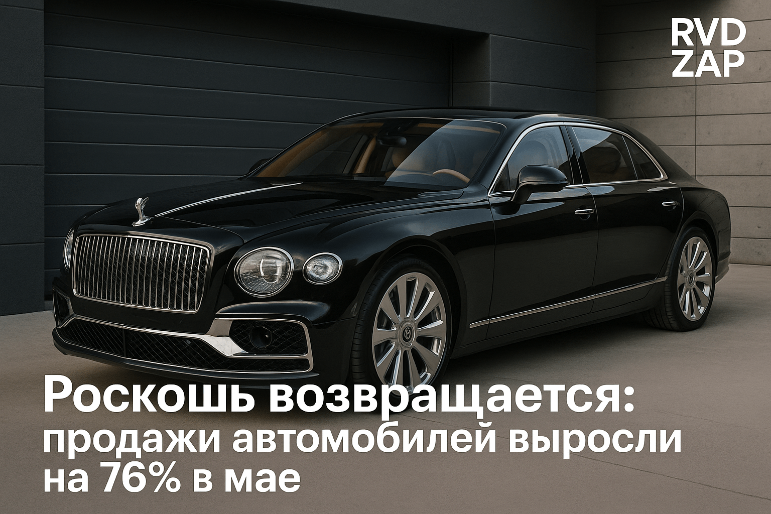Продажи люксовых автомобилей в мае 2023: Роскошь возвращается с рекордами роста на 76%