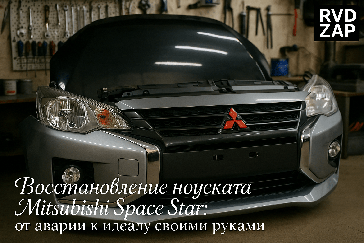 Пошаговое восстановление ноуската Mitsubishi Space Star: от аварии до идеального состояния своими руками