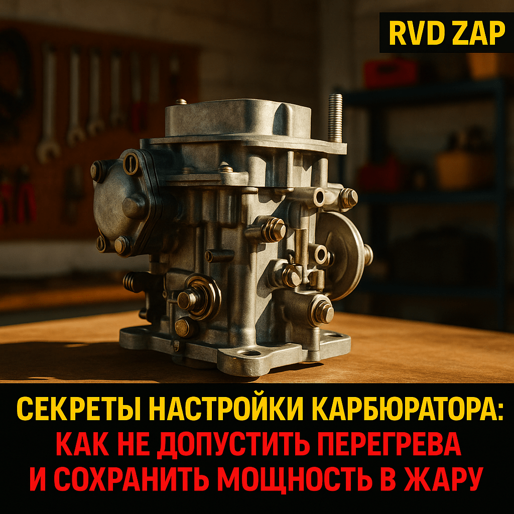 Секреты настройки карбюратора: как не допустить перегрева и сохранить мощность в жару