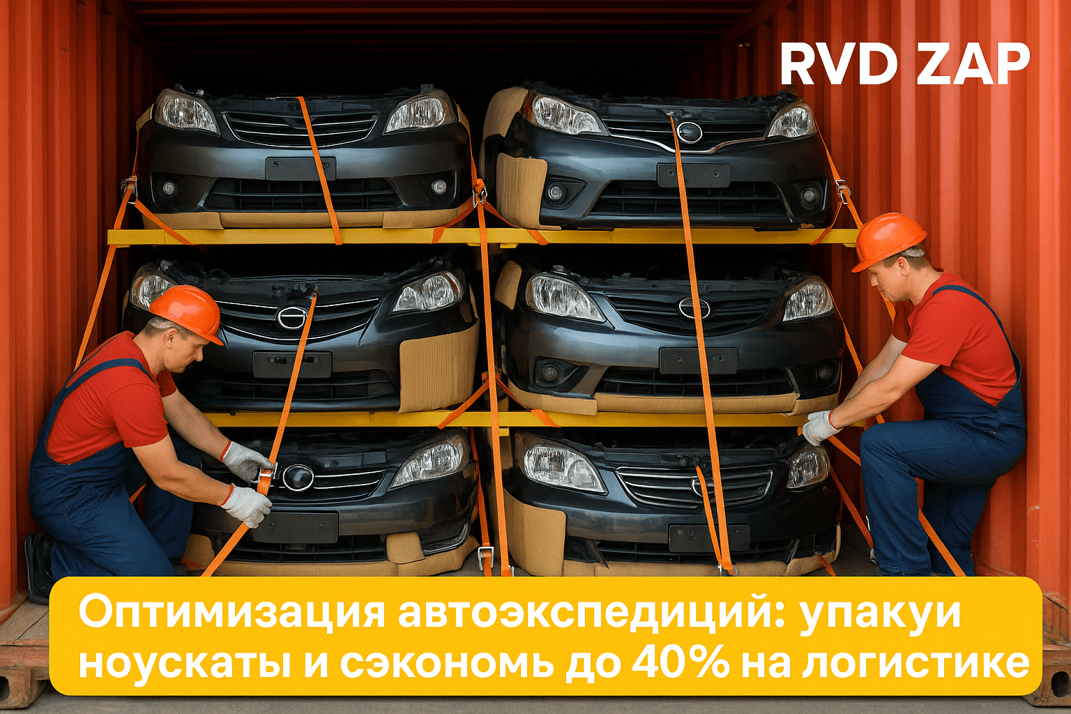 Оптимизация автоэкспедиций: как упаковать ноускаты и сэкономить до 40% на логистике