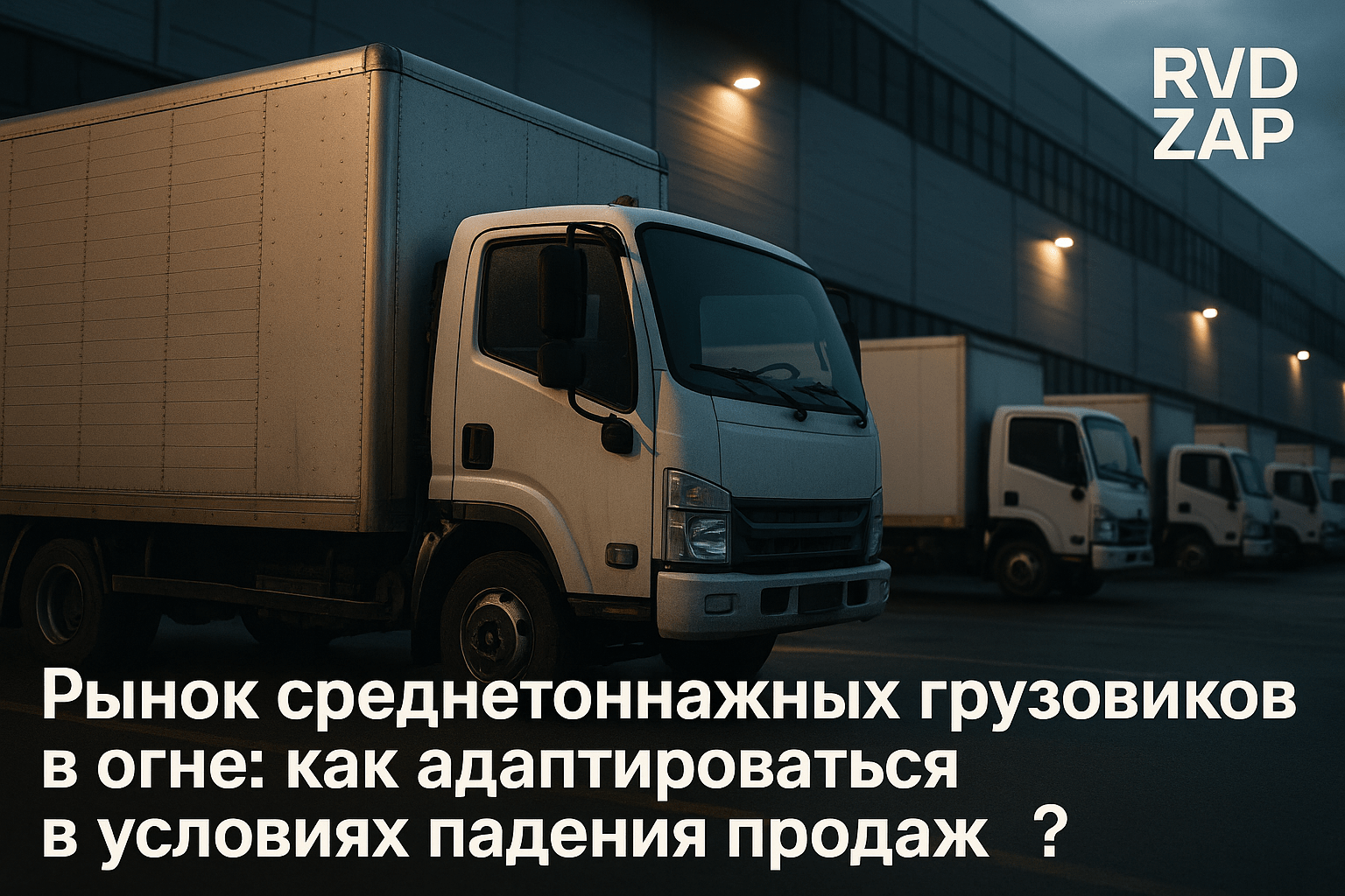 Рынок среднетоннажных грузовиков в огне: как выжить и адаптироваться в условиях падения продаж?