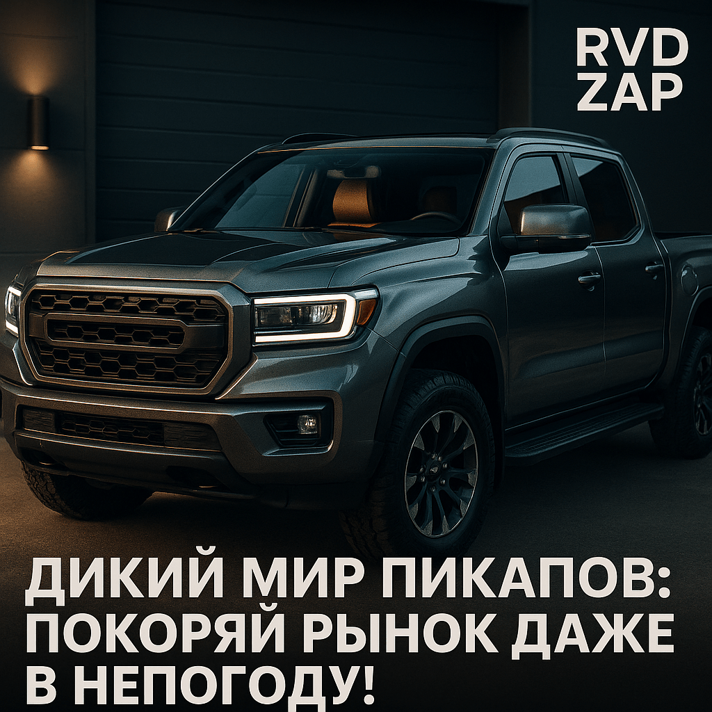 Дикий мир пикапов: как выжить и prosperировать на рынке падающих продаж в 2025 году