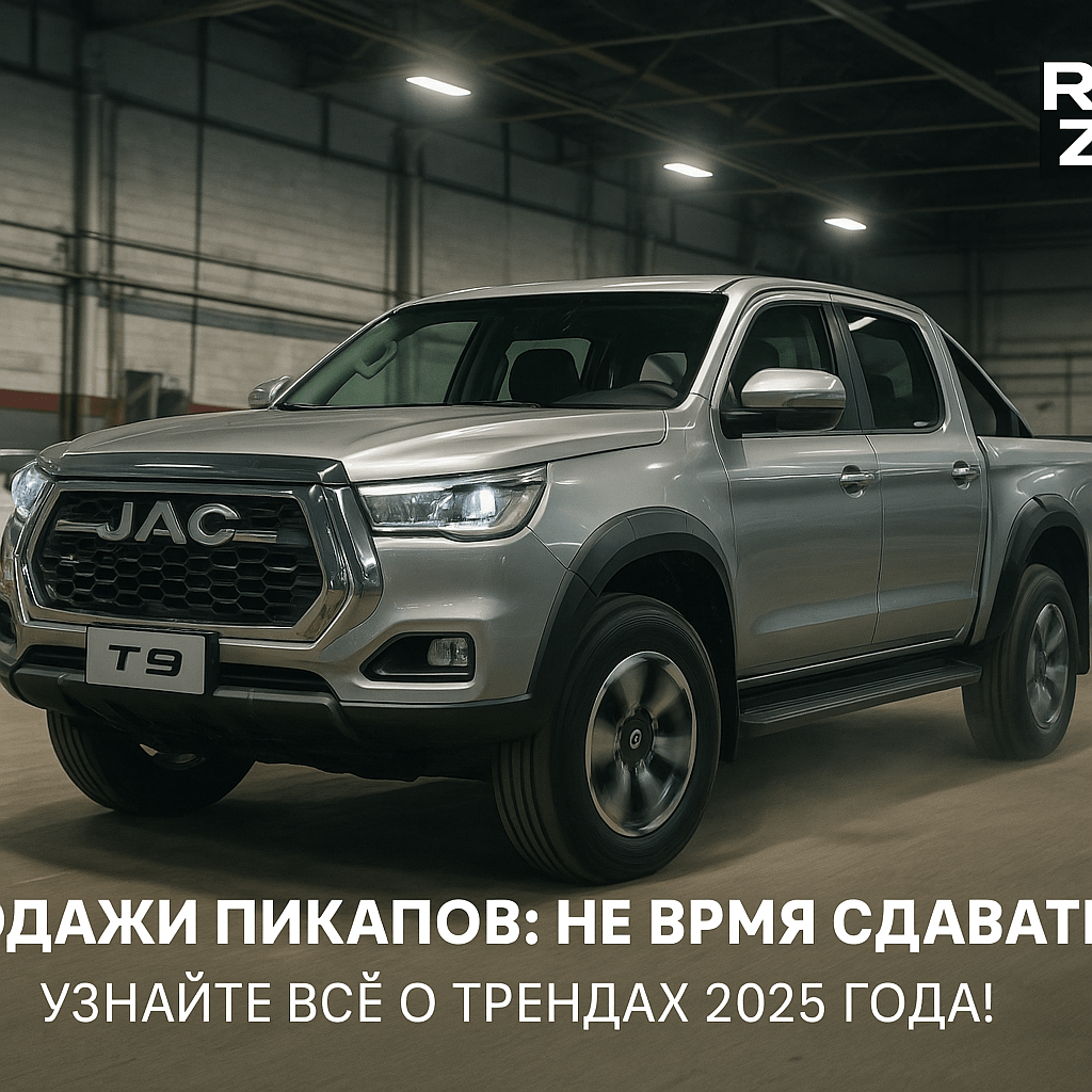 Продажи пикапов в России в мае 2025: тенденции, прогнозы и советы автолюбителям