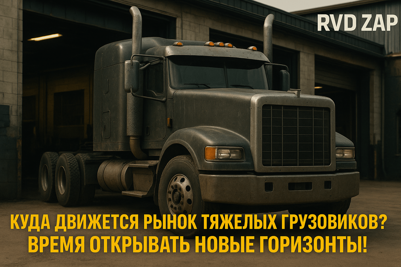Куда движется рынок тяжелых грузовиков: переживем ли мы бурю и найдем ли новые возможности?