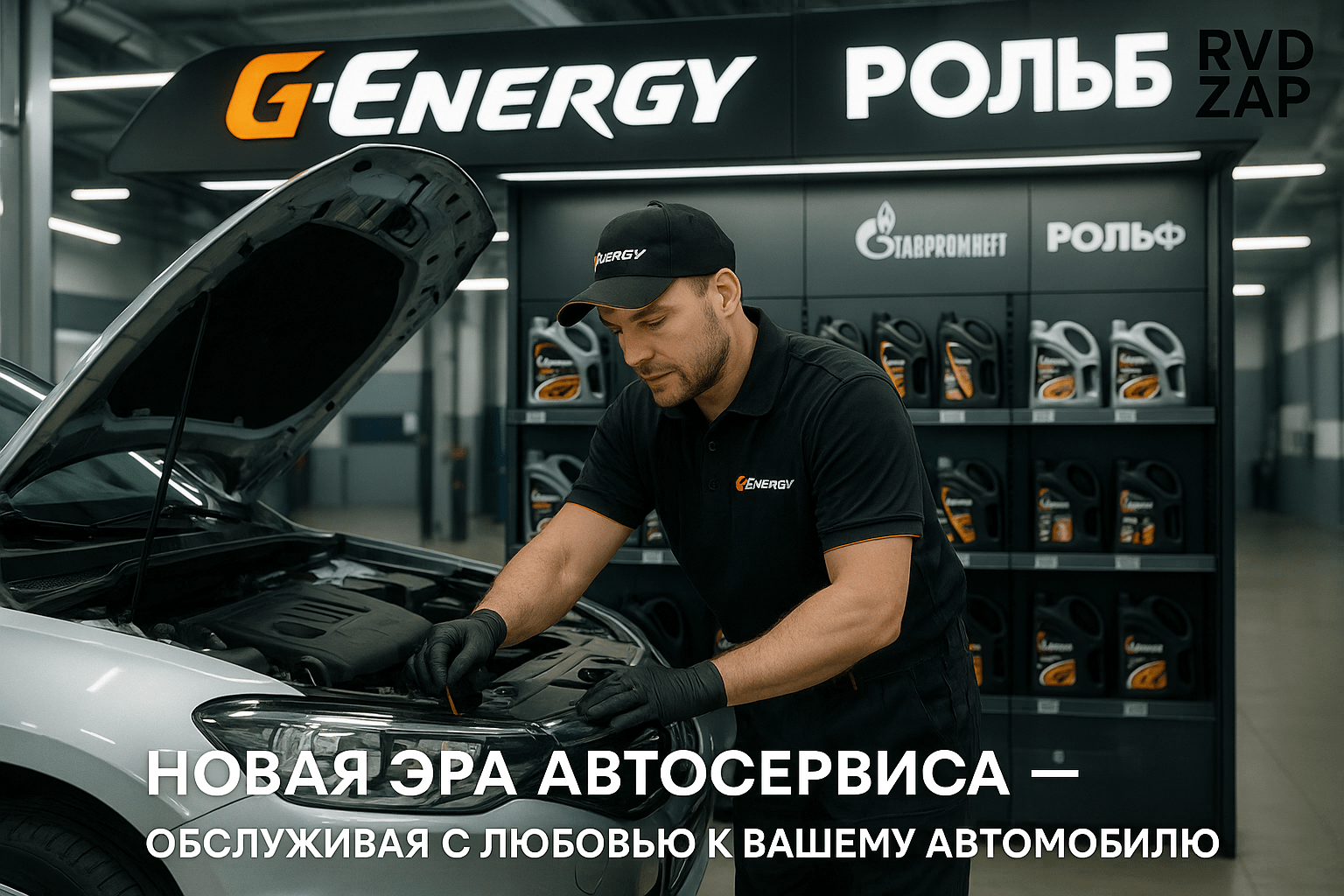 Новая эра автосервиса: как партнерство «Рольф» и «Газпромнефть – СМ» изменит качество обслуживания автомобилей в России