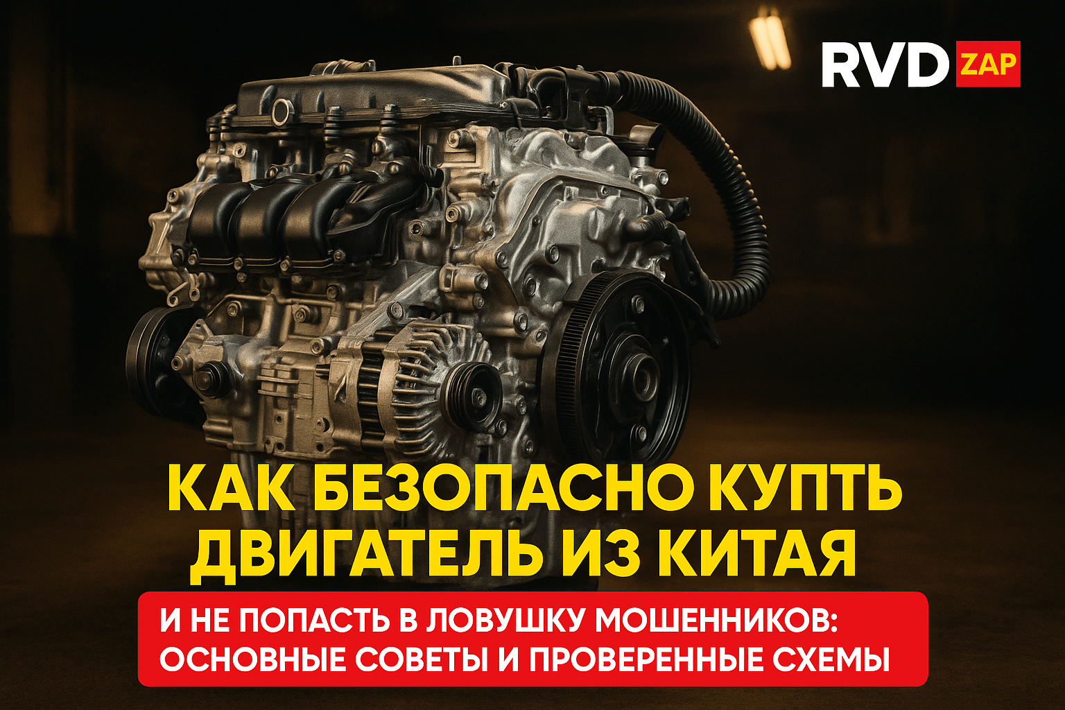 Как безопасно купить двигатель из Китая и не попасть в ловушку мошенников: основные советы и проверенные схемы